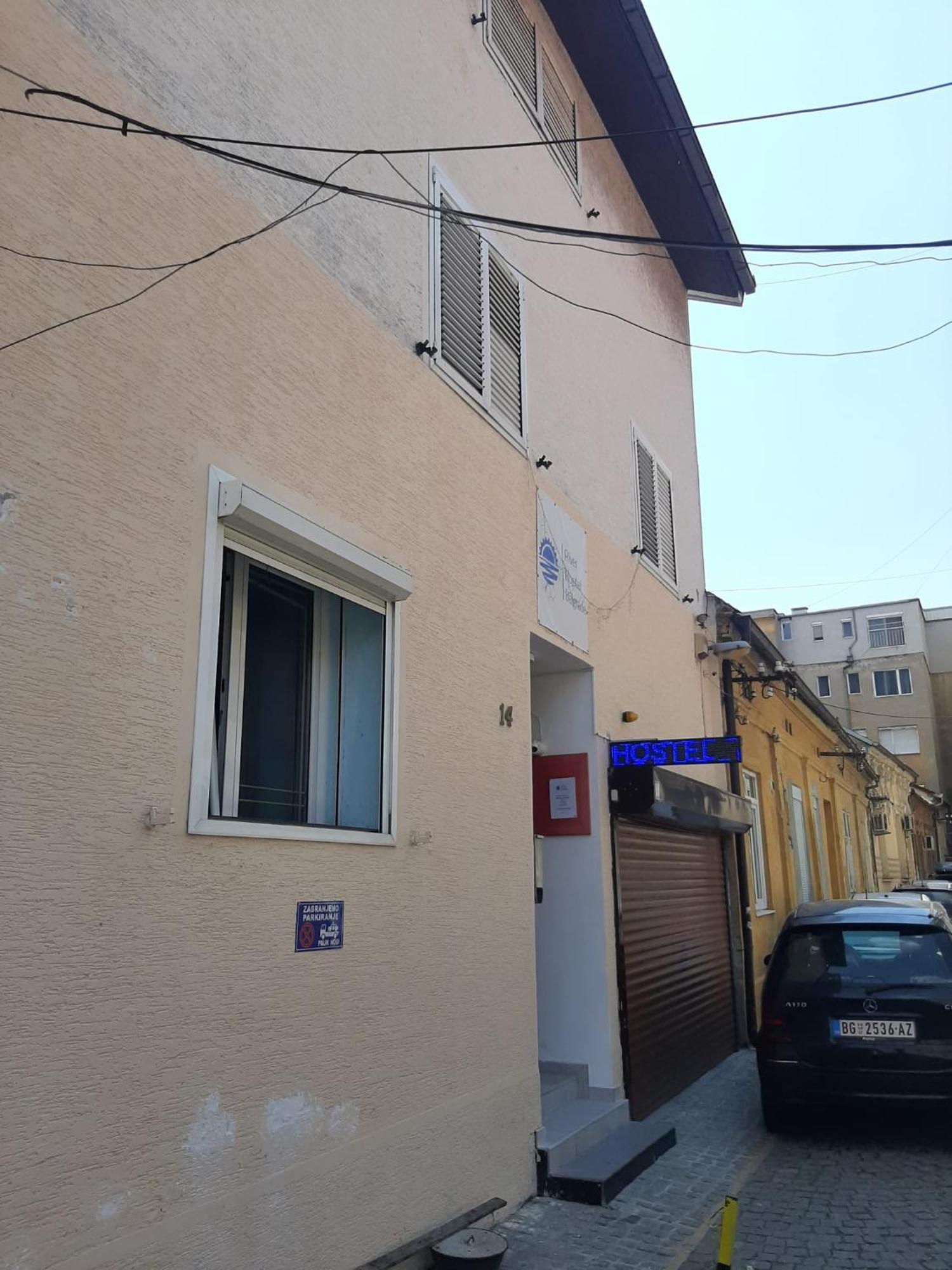 River Hostel Belgrád Kültér fotó